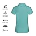 Girls Golf Dri Fit Polo Shirt for Age 5-15, JITIMAO Breathable Performance Short Sleeves T-Shirt Slim Fit
