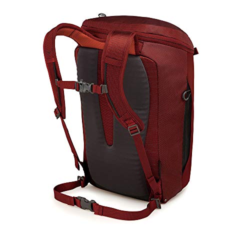 Osprey Packs Transporter Zip Top Laptop Backpack, Ruffian Red Pricepulse