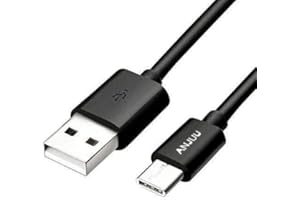 ANJUU USB-C Type C USB3.1 Data Sync Charger Power Cable Cord Compatible for GoPro Hero 5 Session Sports Action Video Cameras CHDHS-501,3 Feet