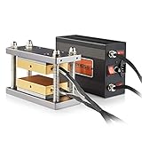 Upgraded 3x5 Inch DIY Caged Heat Press Plates Kit | dp-rp35s | Dual Heating Rods | Pair Well with 10-20 Ton H-Frame Hydraulic Press | 2019 Upgraded Version