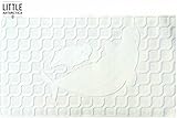 Little Antarctica Beluga Whale Non-Slip Bathtub Mat Natural Rubber No PVC/BPA Non-Toxin Heavy Duty