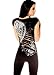 Folter Womens Slashed Back Gothic Tee