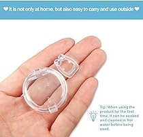 Clip Nasal Magnétic Anti-Ronquidos, ZHWUEU Dilatador Nasal Anti ...