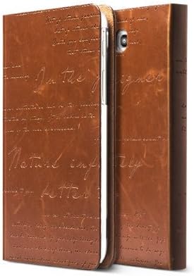 Zenus Lettering Diary Case for 7 inch Samsung Galaxy Tab 3 - Brown