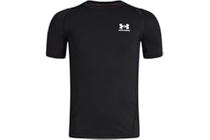 Under Armour Boys HeatGear Armour Short-Sleeve T-Shirt