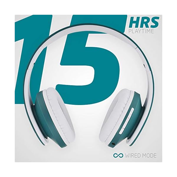 PowerLocus Bluetooth Over-Ear Headphones, Wireless Stereo Foldable Headphones Wireless and Wired Headsets with Built-in…