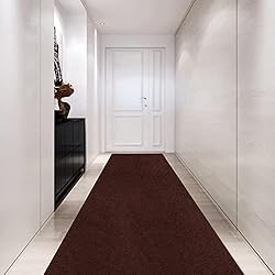 Custom Size Backed Non-Slip Area Rugs Runner, Easy