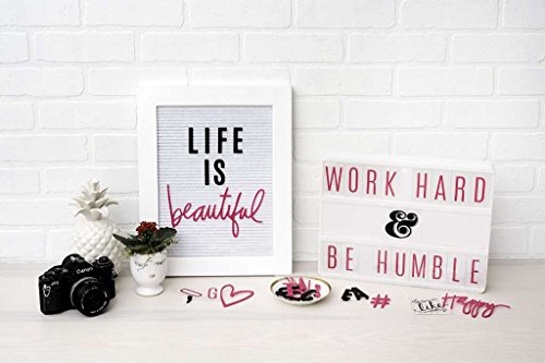 Heidi Swapp Letterboard by American Crafts | Large Frame 16 x 20-inch | White