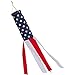 G Ganen 40-inch American Flag Windsock (3.3 Feet). Stars and Stripes Windsocks - Includes Hanging Clip.