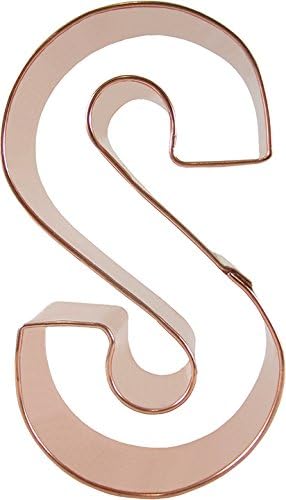 CopperGifts: Letter S cookie cutter