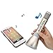 Tagital Wireless Bluetooth Karaoke Microphone, with Built in Speaker- Handheld, Portable KTV Player for Singing Anytime Anywhere for iPhone, Android Phones and Tablet (Gold)