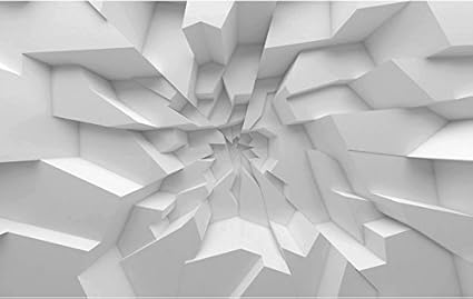 Amazon Lqwxカスタム3d天井壁紙ホワイトポリゴンレンガ壁壁紙壁3 Dの天井壁画壁紙のリビングルーム Qwxfgh 壁紙