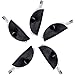 Cord Keeper (Cord Clam) 5-Pack Handmade by Hide & Drink :: Black