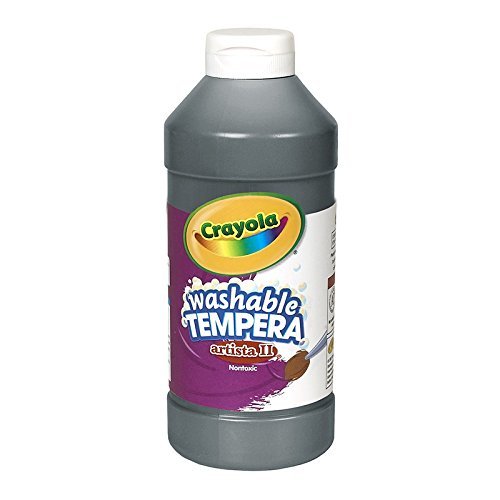 CRAYOLA LLC ARTISTA II TEMPERA 16 OZ BLACK (Set of 3)
