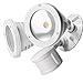 TOPELE Flood Light with Motion Sensor, Super Bright LED Security Light with 2200LM 4000K Daylight, 2 Adjustable Head Motion Security Lights for Garage Yard, 24W, Waterproof IP65 & ETL Listed, White