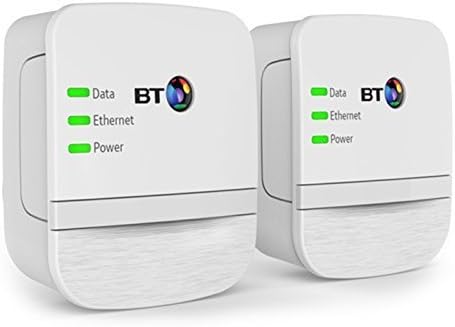BT Broadband Extender 600 Kit Renewed WiFi Range Extender Powerline Adapters