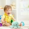Weilisi Octopus Reversible Plushie Flippy Angry Octopus 20cm,Double-Sided Mood Octopus Plush Emotion Flip Octopus Toy…