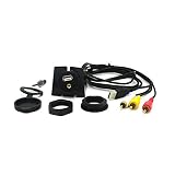 SinLoon 3ft 1 Meter USB 2.0 Male and 3RCA to USB & 3.5mm Female Flush Mount for Car, Boat and Motorcycle, Fast Delivery Guarantee(Waterproof Cable USB-3RCA,1M)