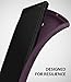 Ringke Onyx Compatible with Xperia XZ2 Case Brushed Metal Design Flexible & Slim Dynamic Stroked Line Pattern Durable Anti Slip Impact for Sony Xperia XZ 2 - Lilac Purple