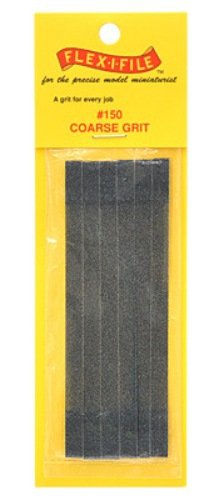 Flex-i-File 0150 Refill Tape 150 Grit Black