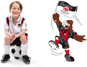 Eintracht Frankfurt Wall Tattoo Attila With Flag 24 Cm X 38 Cm Amazon Co Uk Sports Outdoors