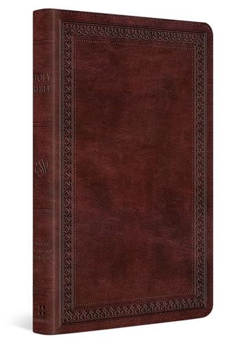 ESV Thinline Bible, Red Letter (TruTone, Mahogany, Border Design): Holy Bible, English Standard Version