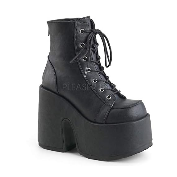 Demonia-Womens-Camel-203-Ankle-Boot-Black-Vegan-Leather-8-M-US