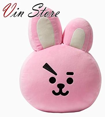 BT21 Pillow Cushion - BT21 Official Merchandise by Line Friends - Van CHIMMY TATA Cooky MANG RJ KOYA SHOOKY (40cm x 50cm Designed by Bangtan Boys) (Cooky)
