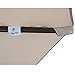 Abba Patio Outdoor Patio Umbrella with Tilt and Crank Lift, 11Feet, 11', Khaki