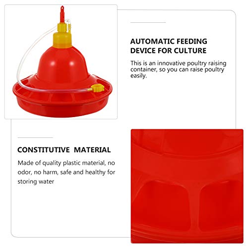 balacoo Automatische Hühnertränke Kunststoff Geflügel Wasser Feeder Kreative Hühnerente Automatische Trinkbehälter – Bild 4