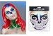 Skull Face Jewels Day of the Death Face Gems for Halloween Face Decals,6-Pack
