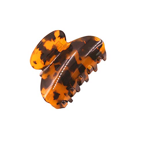 Handmade Celluloid Acetate French Design Barrettes Acrylic Tortoise Shell Claws Hair Claw Luxury Fashion Accessories Hair Clips for Women Styling Accessories;3 Colors