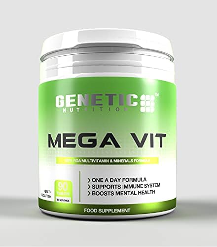 GENETIC NUTRITION - MEGA VIT - MULTI VITS 90CAPS