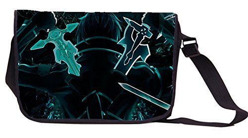 Siawasey Sword Art Online Anime Kirigaya Kirito Messenger Bag Backpack Shoulder Bag - Image 141