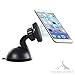 Magnetic Cell Phone Car Mount - Universal Windshield and Dashboard Holder for iPhone, Android, Samsung Galaxy, Note, Nexus, etc - Powerful Grip - Fast Set-up (Free Bonus Gift - Magnetic Cell Phone Air Vent Holder)