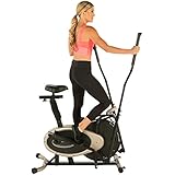 Exerpeutic GOLD Elliptical and Exercise Bike Dual Trainer