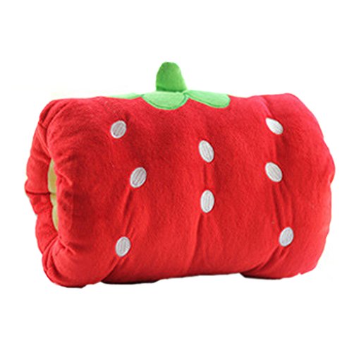 Lesirit Hand Muffs Child Lovely Winter Hand Warmer (Red Strawberry) - Thumbnail 3
