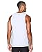 Under Armour Men's Core Tank, White/Steel, X-Large