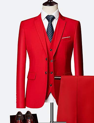 abito cerimonia uomo rosso