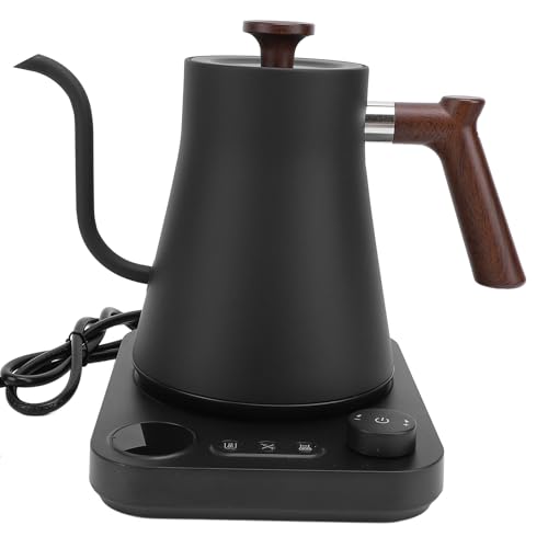 Electric Kettle Gooseneck Temperature Control, Electric Pouring Kettle for Coffee and Tea with LCD Screen Timer, Powerful and Fast Kettle, Kettle for