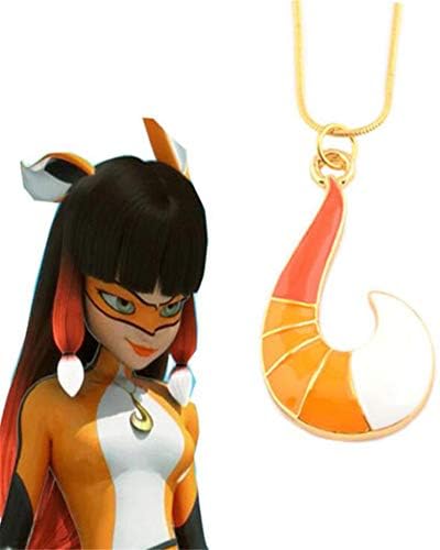 liaoting938 Movie Moana Costume Necklace Gift Set Dress Up Accessories for Girls Children Birthday Party Charm Accessories Fashion Jewelry Miraculous Ladybug Fans Souvenirs Gift