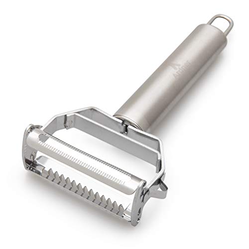 Ardner Mezzaluna salad chopper stainless steel double blade with