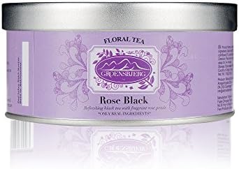 GROENSBJERG Rose Black Tea Loose Leaf Organic Floral Tea 3.5 oz 100g