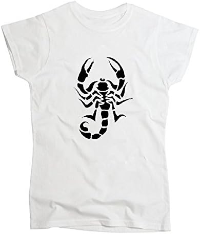 WYOSS Shirt Women Letter Scorpion Pattern Fashion Champion Comfortable Soft Ventilation Trump Sport Black White Shirt