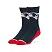 OTS NFL New England Patriots Men's Anthem Sport Sock, Team Color, Large