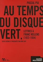 Au temps du "Disque vert"