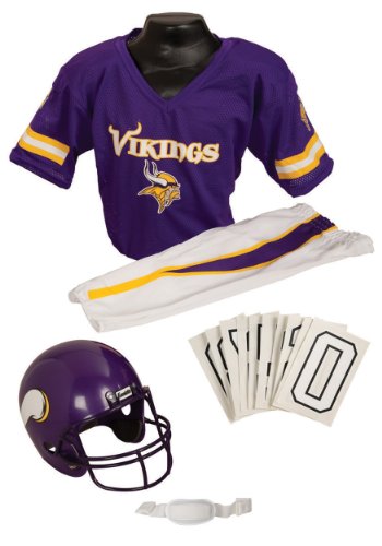 NFL Deluxe Uniform Set Size: Medium, NFL Team: Minnesota Vikings