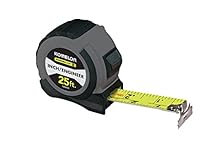Komelon 52425IE Powerblade II Inch Engineer Tape Measure, Grey/Black