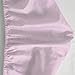 CC&DD HOME FASHION SFS Velvety Brushed Microfiber Fitted Sheet Full Baby-pink