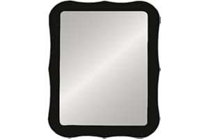 Magnetic Locker Mirror Real Glass Locker Mirror Magnetic Makeup Mirrors for School Locker, Bathroom, Household Refrigerator, 